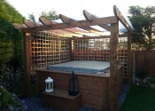 jacuzzi decking